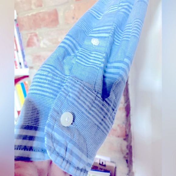 J.Crew Men’s “Summer Plaid” Medium slim-fit long-sleeved cotton shirt - Picture 5 of 6